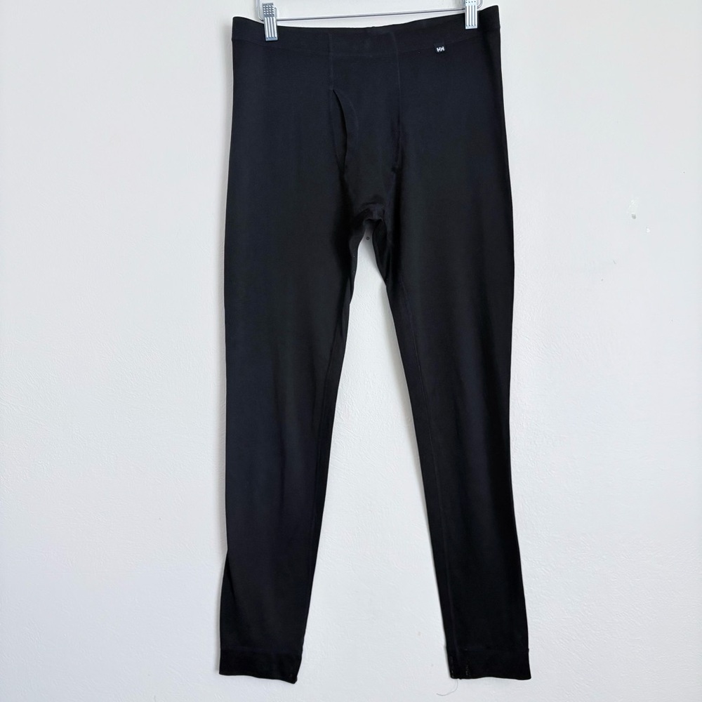 Helly Hansen Baselayer Long John’s Thermal Underwear Outdoor Workwear Black Sz L